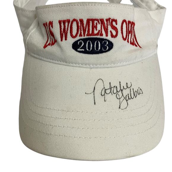 Natalie Gulbis Autographed Golf Visor 2003 U.S. Womens Open Pumpkin Ridge - Picture 2 of 4